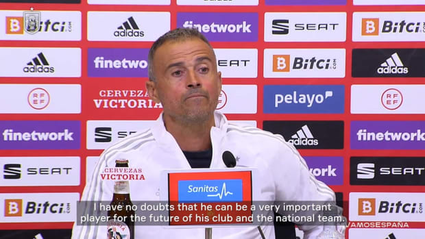Luis Enrique explains call up of 17-year-old Gavi